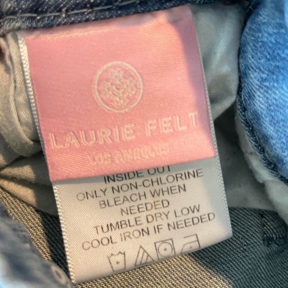 Laurie Felt Classic Slim Leg Distressed Jeans - Picture 10 of 10